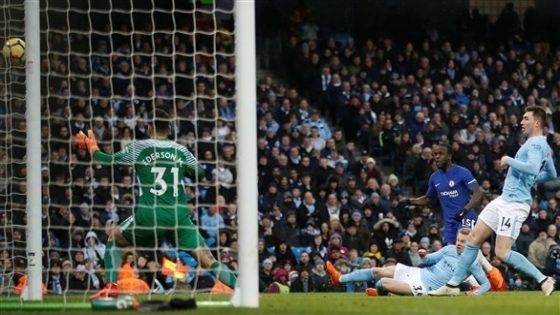 الدوري الإنجليزي: مانشستر سيتي يلدغ تشيلسي ويقترب من اللقب